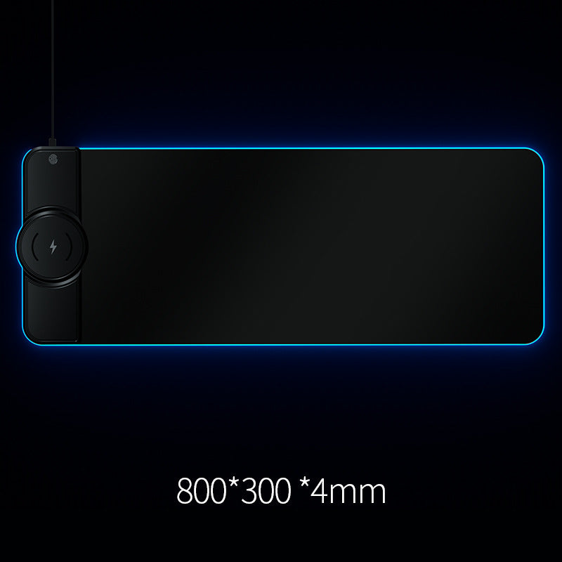 Tapis de Souris RGB XXL avec Chargeur Sans Fil