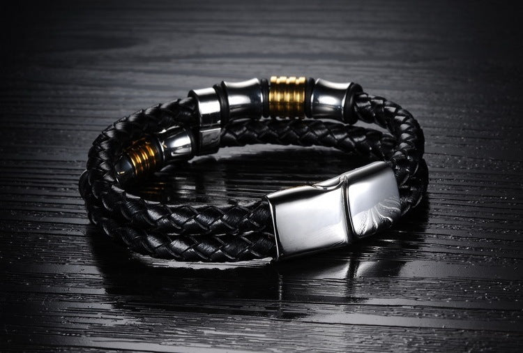 Magnetic Buckle – Le Bracelet Cuir & Puissance Magnétique