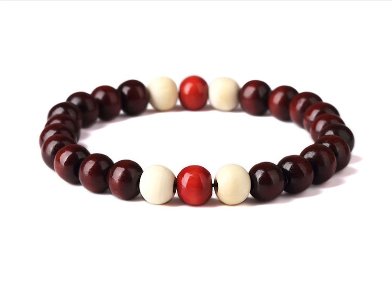 Natural Wooden Beaded – L'Énergie de la Nature au creux de ton poignet
