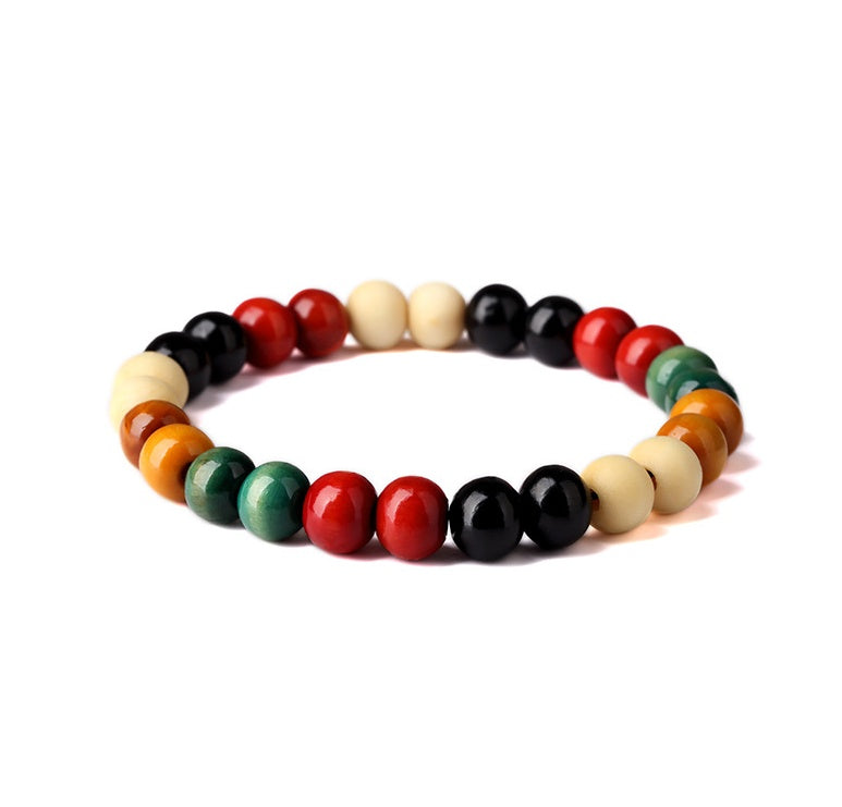 Natural Wooden Beaded – L'Énergie de la Nature au creux de ton poignet