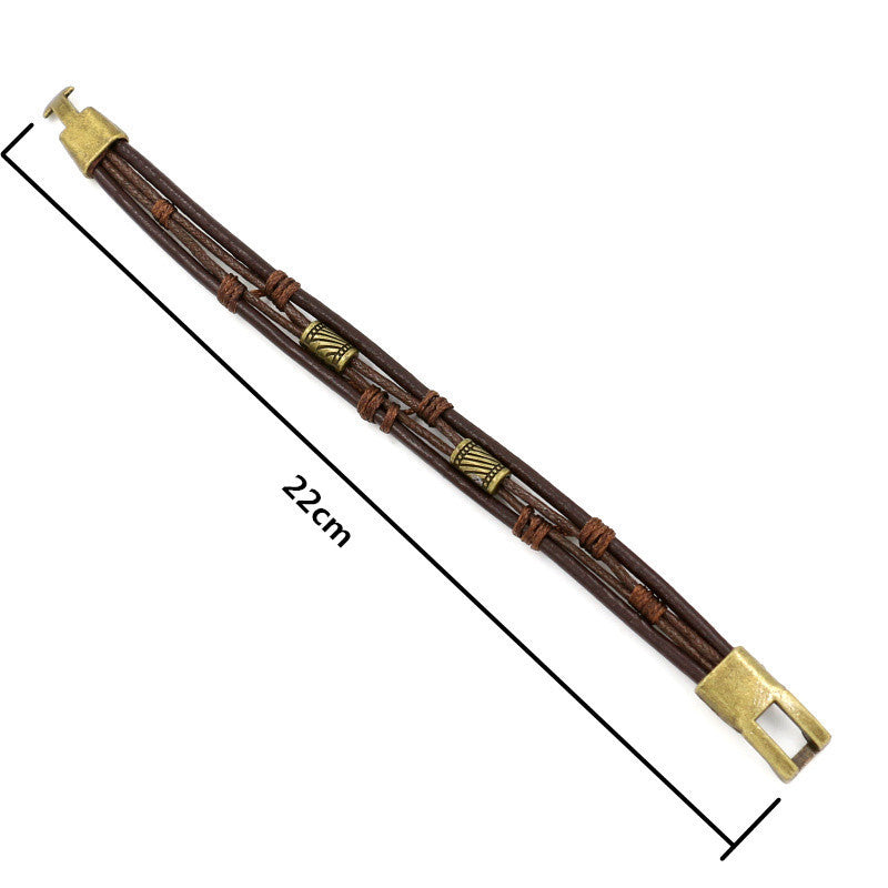 Retro Men – Le Bracelet Cuir & Caractère