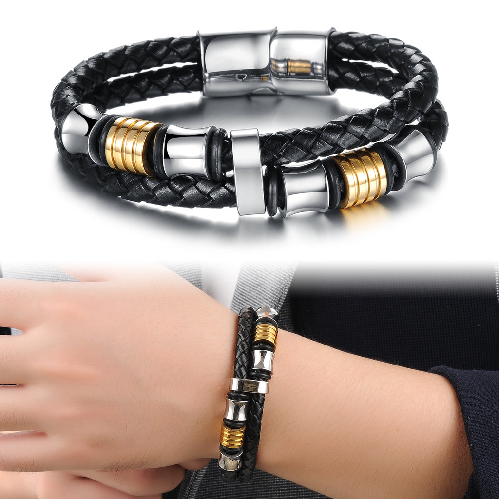 Magnetic Buckle – Le Bracelet Cuir & Puissance Magnétique