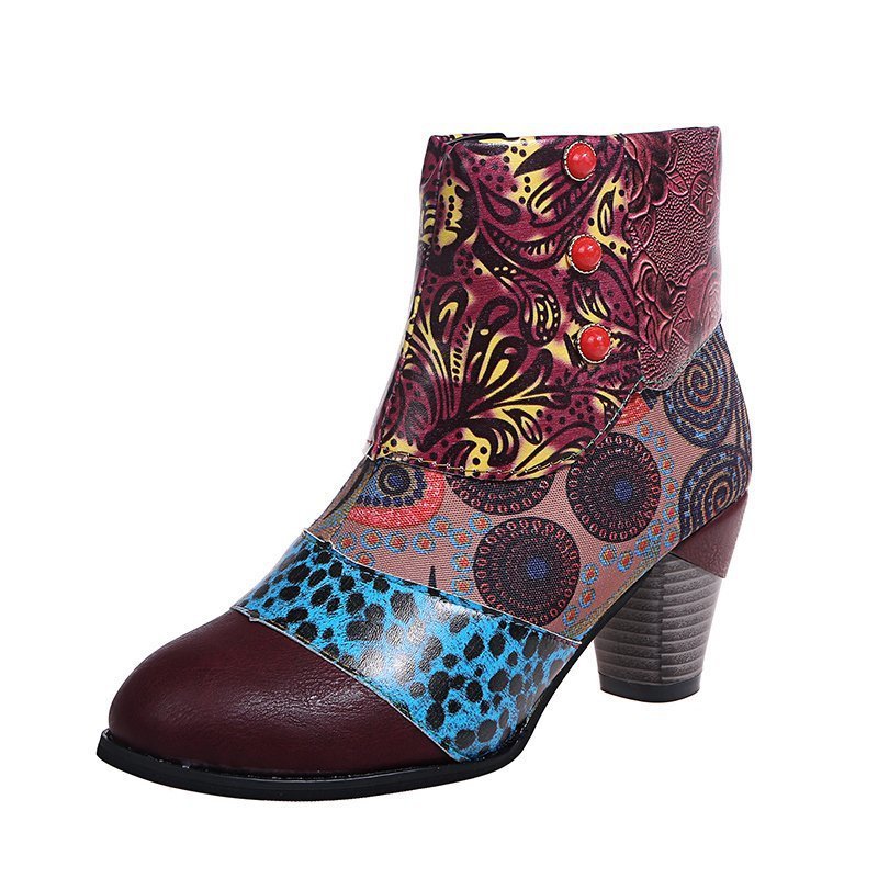 Fashion Thick-Heeled – Explosion of style &amp; statement heel