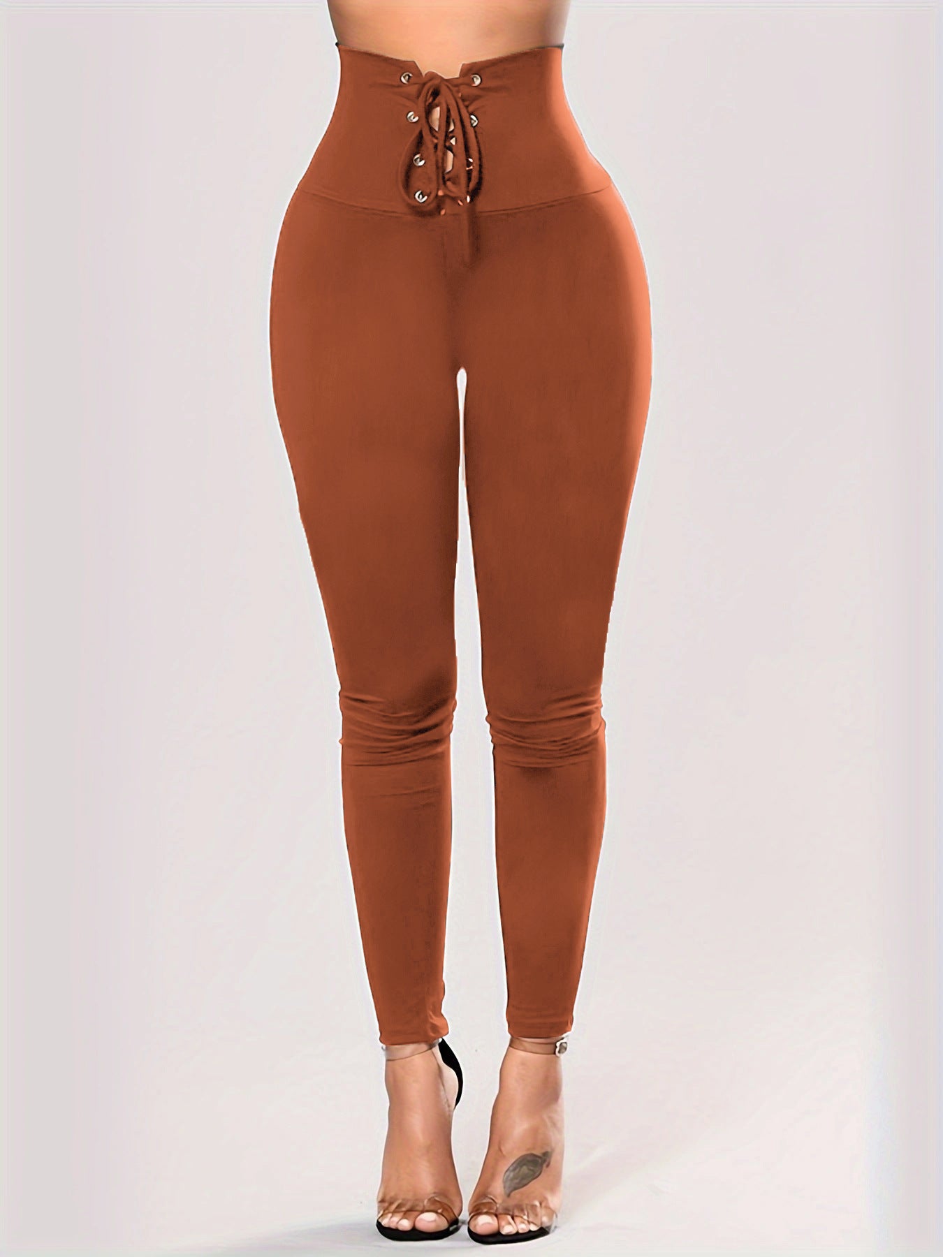 Lace-up Belly – Le Pantalon Sculptant au Style Audacieux
