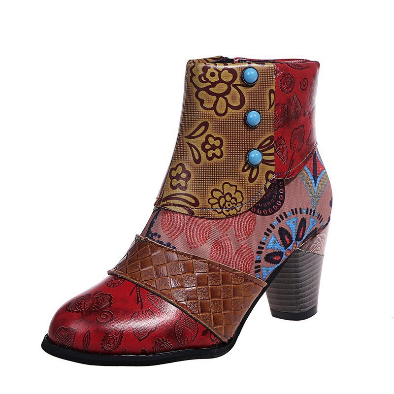 Fashion Thick-Heeled – Explosion of style &amp; statement heel