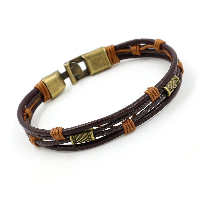 Retro Men – Le Bracelet Cuir & Caractère