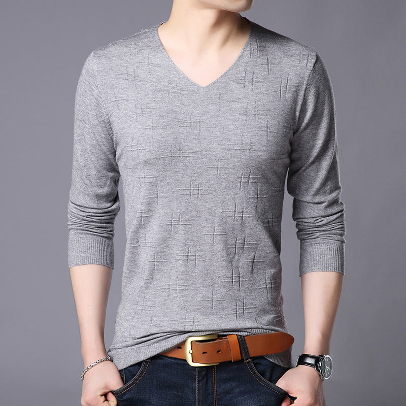 Cuello en V informal