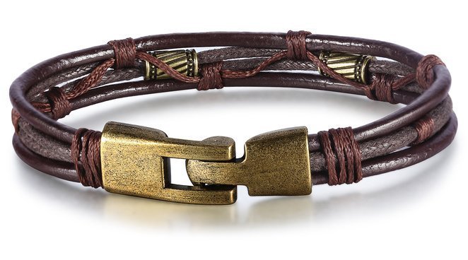 Retro Men – Le Bracelet Cuir & Caractère