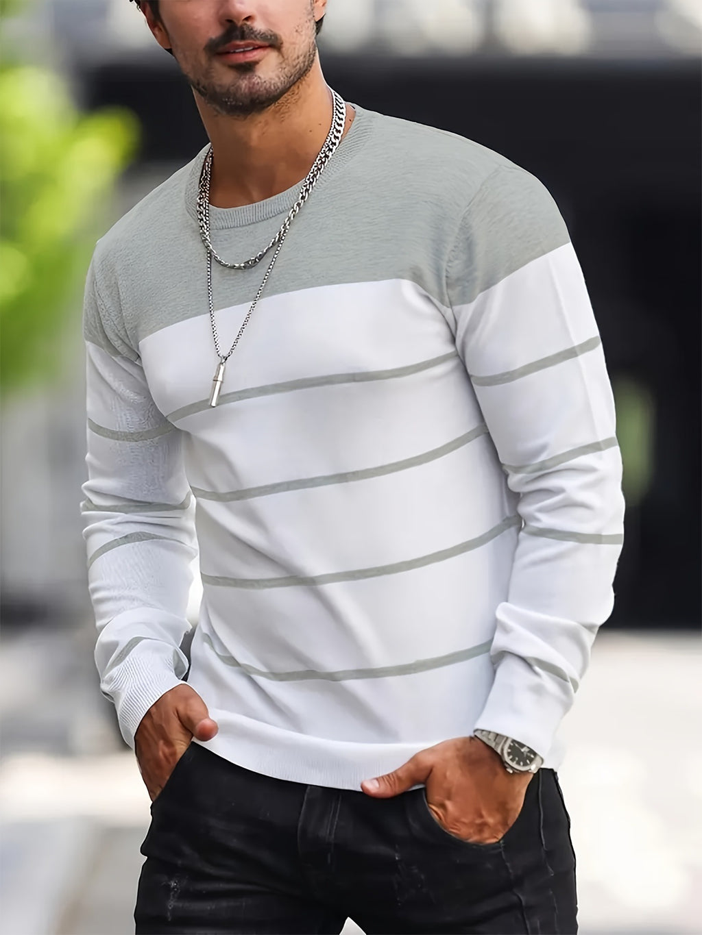 GraphikLine – Le Pull Rayé Qui Frappe Fort