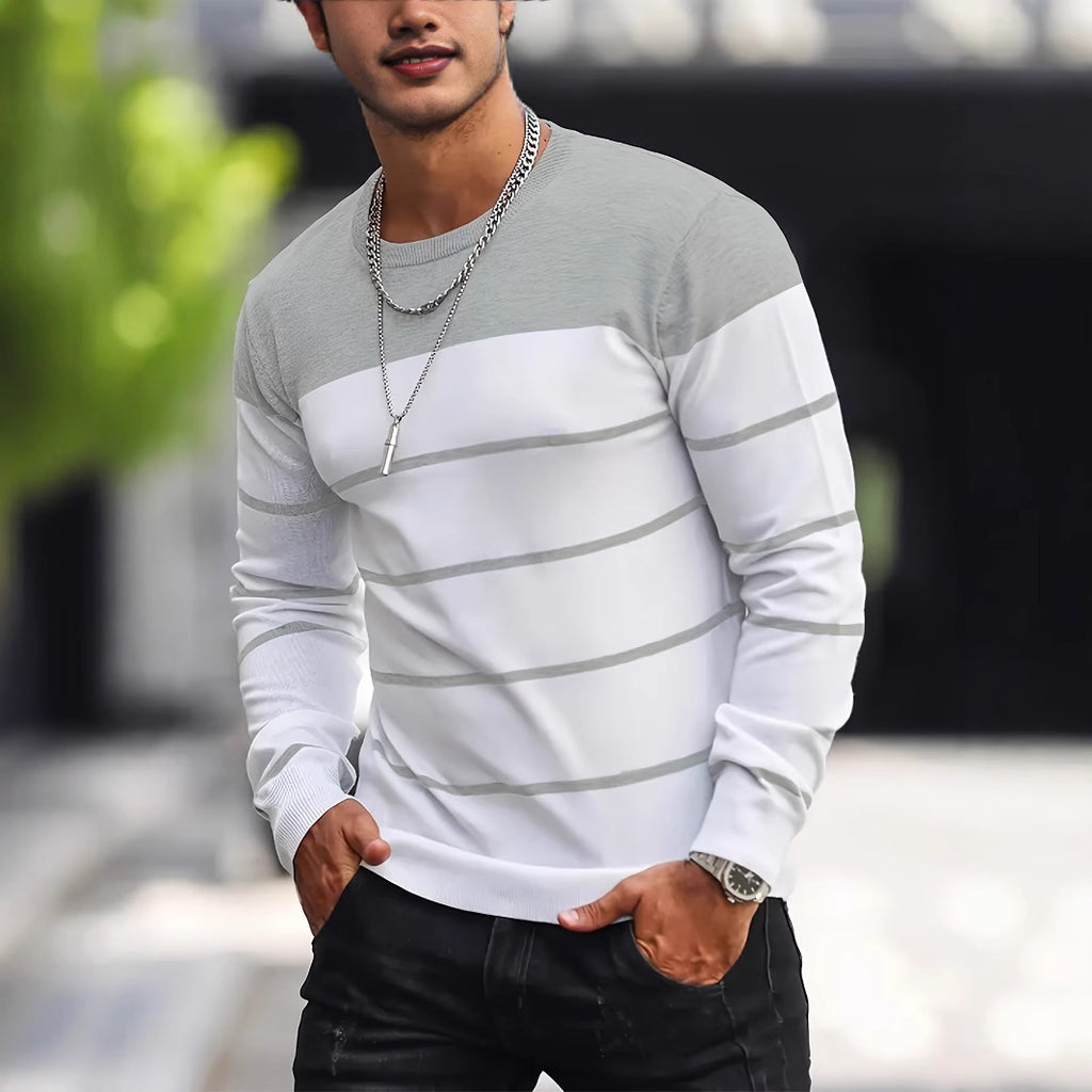 GraphikLine – Le Pull Rayé Qui Frappe Fort