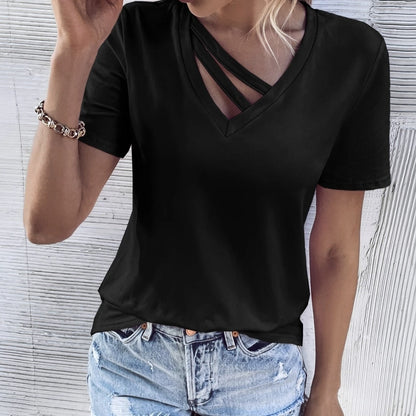 V-neck Casual 