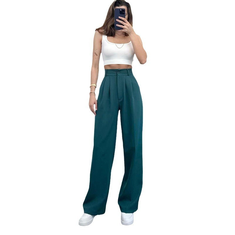 Straight Luxe – Le Pantalon Élégant à Coupe Droite