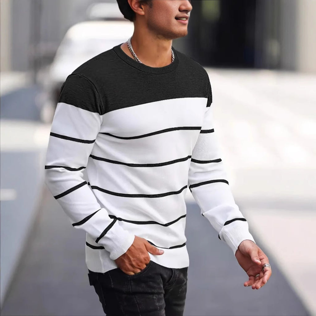 GraphikLine – Le Pull Rayé Qui Frappe Fort