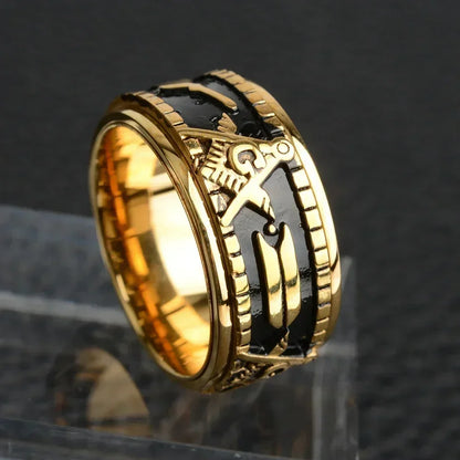 Anillos masónicos de acero