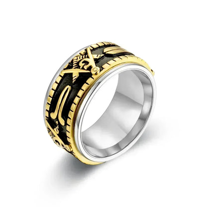 Anillos masónicos de acero
