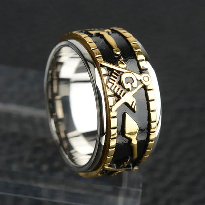 Anillos masónicos de acero