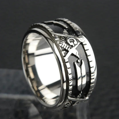 Anillos masónicos de acero