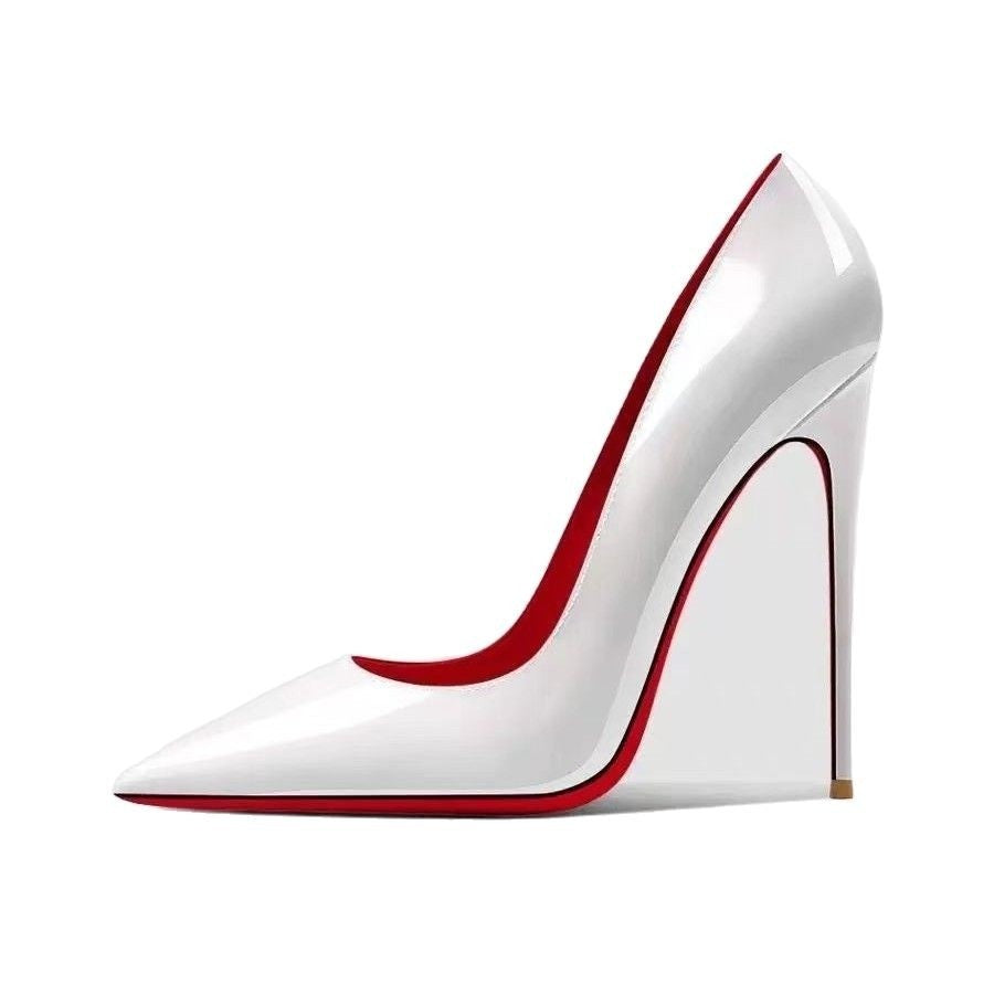 Stiletto – Iconic Red Sole Heels for a Confident Step