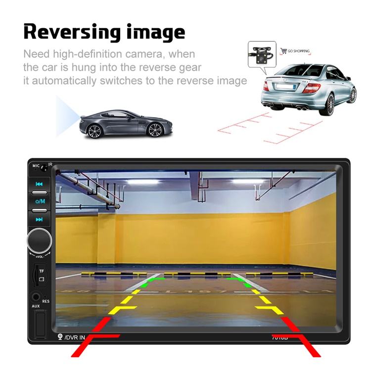 Autoradio 2DIN Écran Tactile 7"