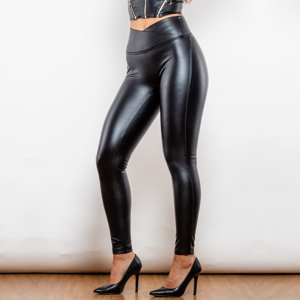 Shascullfites – Le Pantalon Effet Cuir qui Affirme le Pouvoir