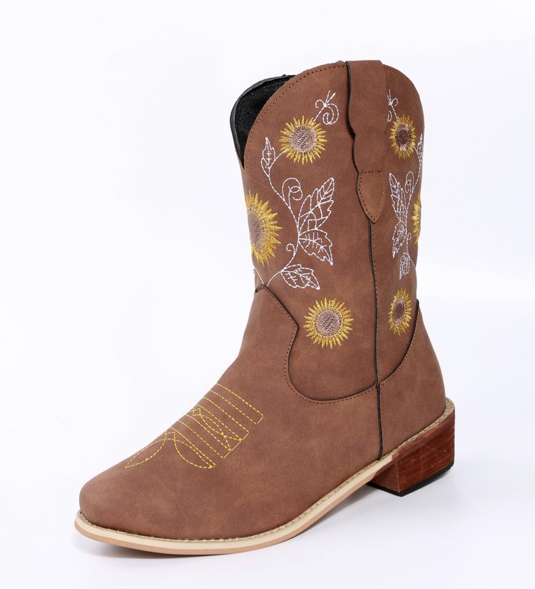 Bordado Girasol – El espíritu bohemio y soleado
