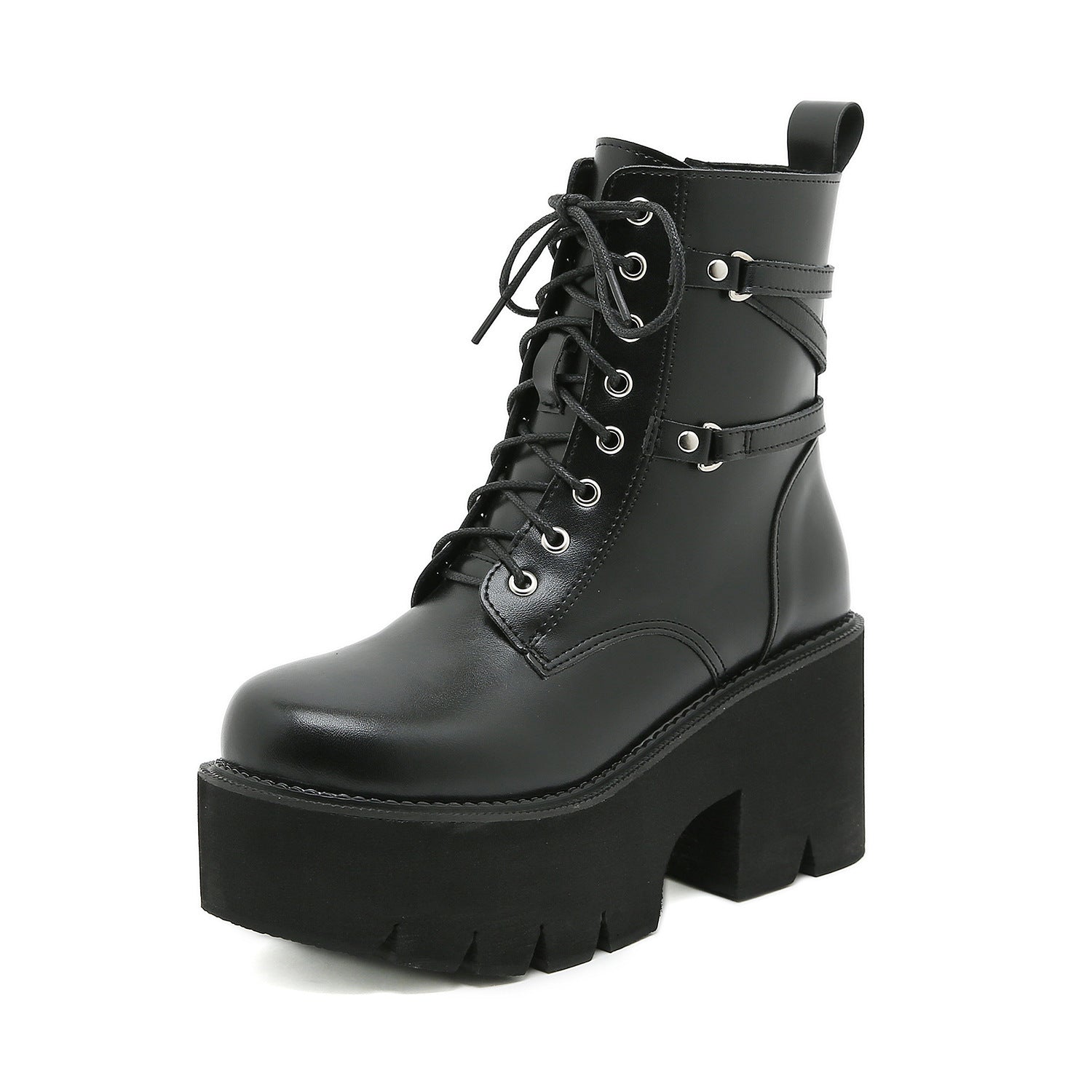 Cabeza con cordones